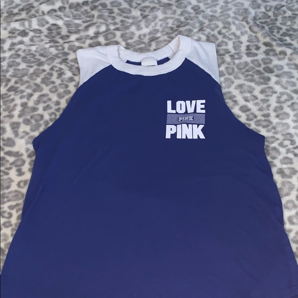 Indigo muscle tee